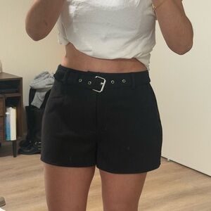 Forever 21 Black High Waist Women's Shorts
